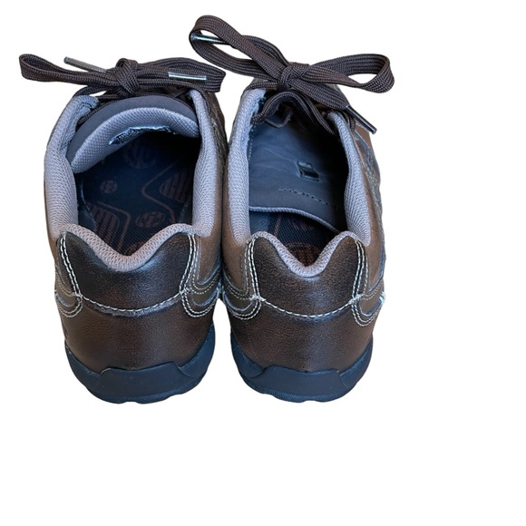 SKECHERS MEN’S METEOX BATUM BROWN LEATHER SHOES SIZE 8.5 EUC - Picture 4 of 16